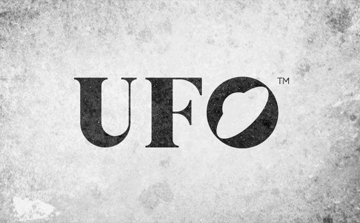 UFO logo设计:简约大气的科技感标志