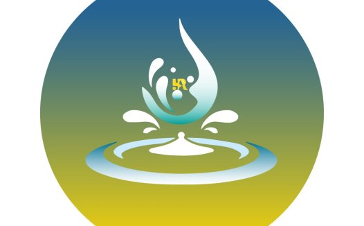 水滴与火焰结合的logo设计