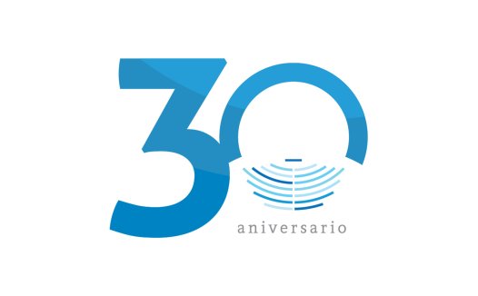 30周年logo设计:简洁现代风格