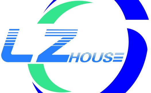简洁现代的LZ HOUSE LOGO设计