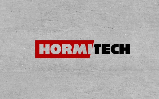 HormiTech logo设计:现代科技感标识