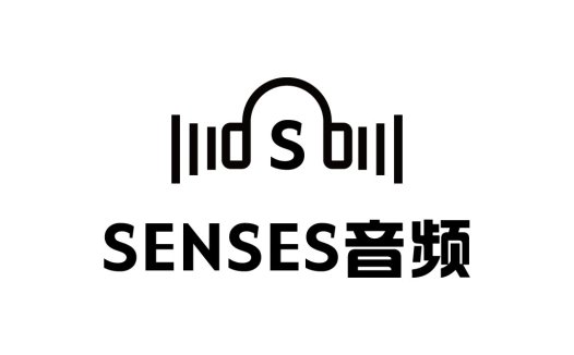 简约线条感音频logo设计