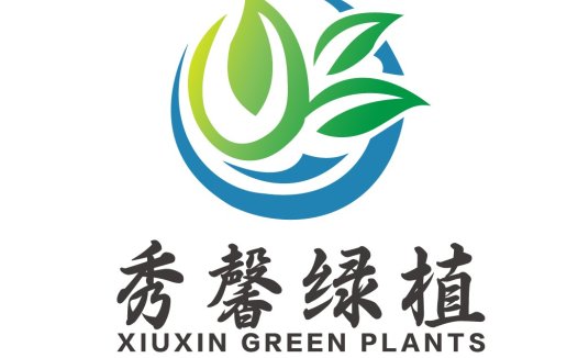 自然生态绿色植物logo设计
