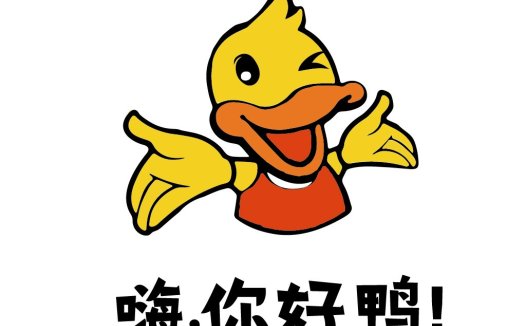 卡通鸭子logo设计:可爱与活力并存