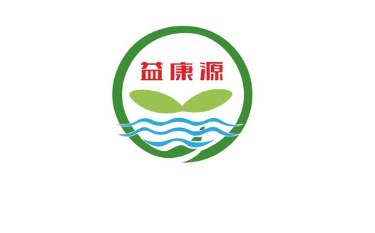 绿色健康水生植物logo设计