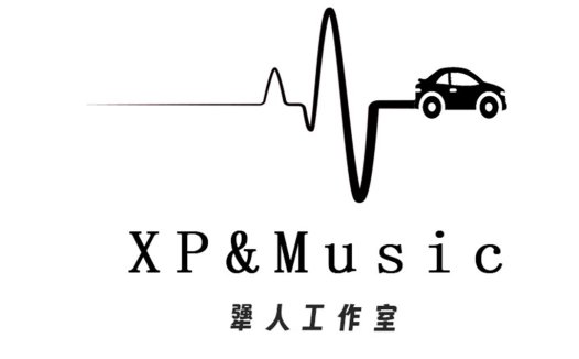 汽车音乐心电图logo设计