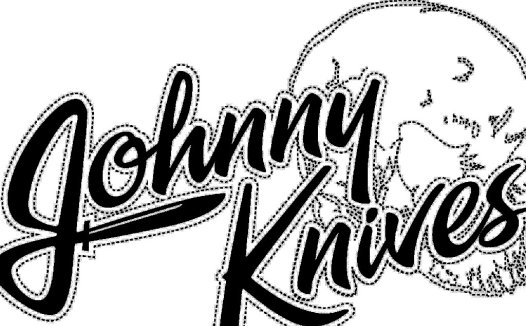 Johnny Knives logo设计:独特手写风格与艺术感