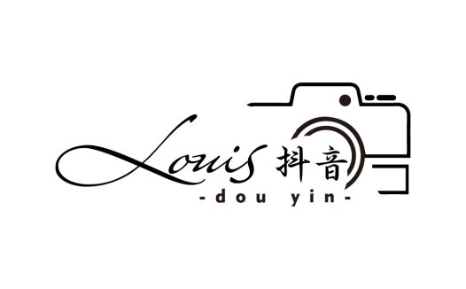 Louis抖音音相机logo设计
