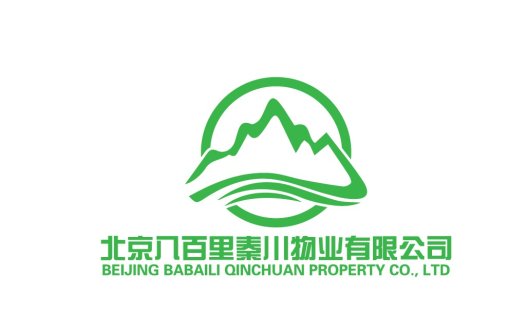 北京八百里秦川物业logo设计