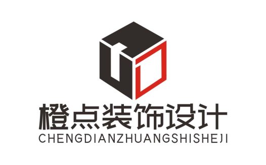 橙点点装饰设计logo设计