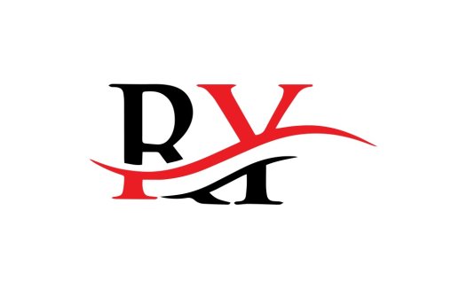 简洁现代RX字母logo设计