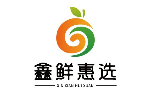 新鲜惠选 - 果蔬品牌logo设计