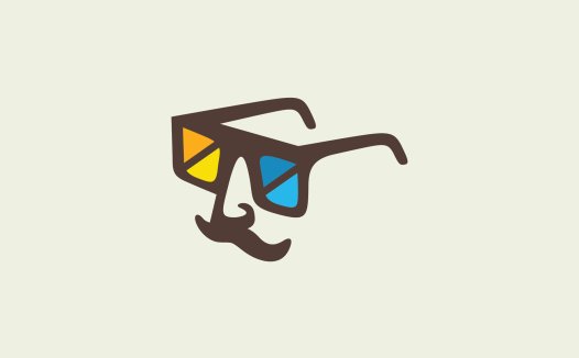 时尚眼镜logo设计
