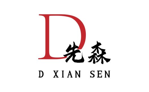 D XIANSEN Logo设计:简约大气的商务标识