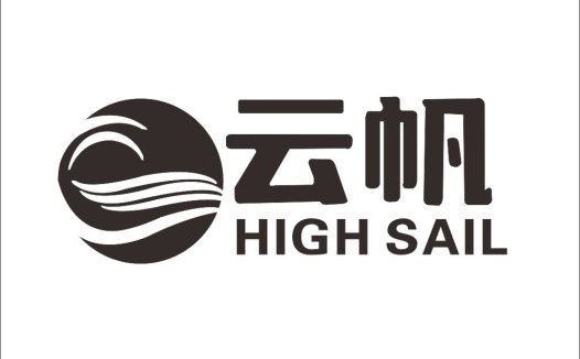 云帆帆船公司logo设计