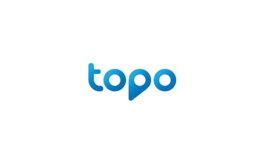 蓝色渐变圆点logo设计