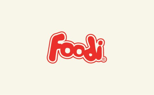Foodi logo设计:复古风格与现代感结合