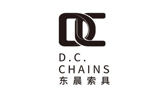 现代简约风格的D.C.C.链条logo设计