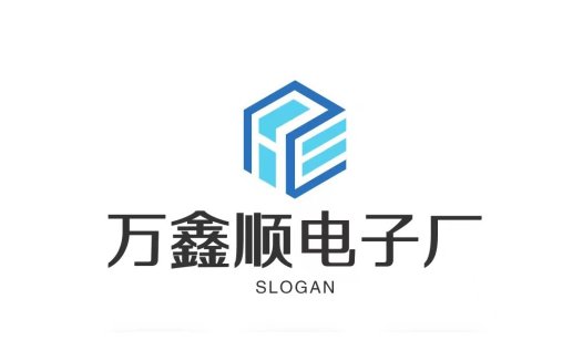 现代科技感电子公司logo设计