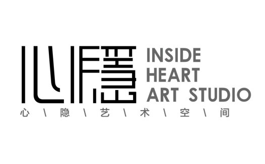 心隐艺术空间logo设计