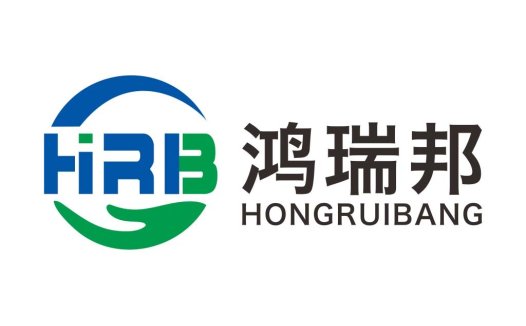 鸿瑞瑞邦logo设计:简洁现代企业标识