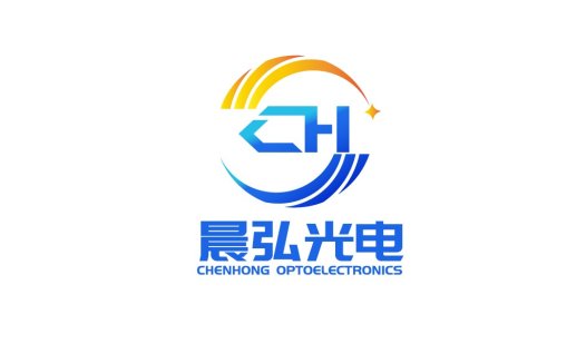 现代科技感光学电子logo设计