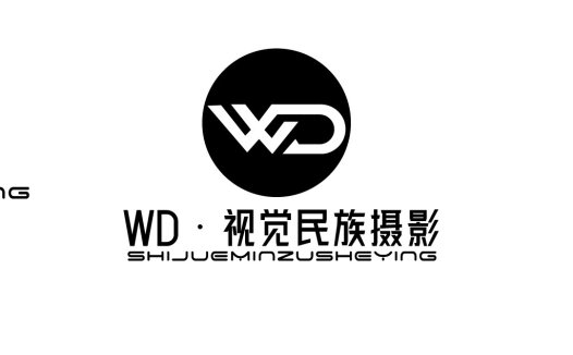 WD视觉民族摄影logo设计