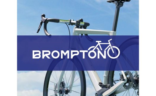 Brompton自行车logo设计
