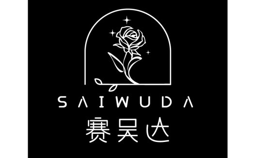 简约玫瑰花logo设计