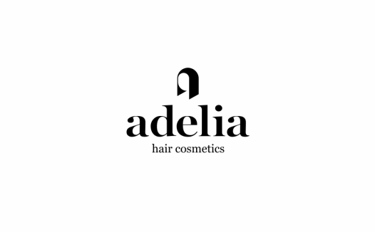 简约优雅的Adelia品牌logo设计