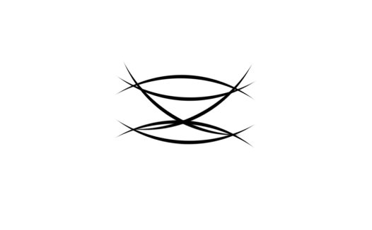 简洁线条艺术logo设计