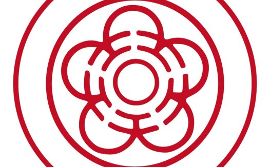 简洁红圈logo设计