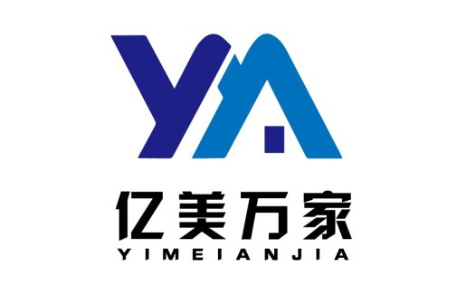亿美万家logo设计