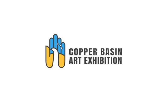 铜盆艺术展览logo设计