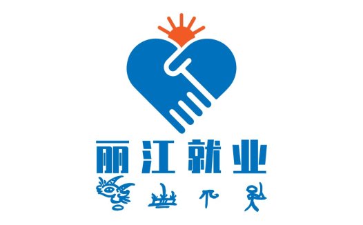 爱心手牵手logo设计