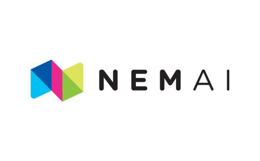 NEMAI AI Logo设计:简洁现代科技感