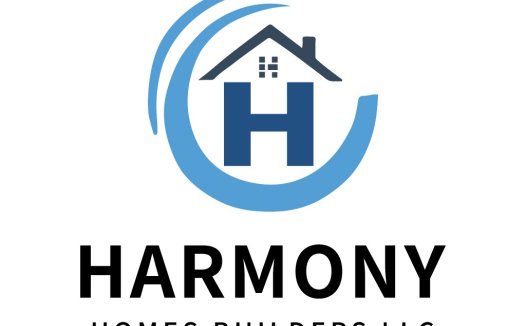 和谐家园建筑公司logo设计