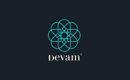 Devamam logo设计:简洁几何图形与品牌识别