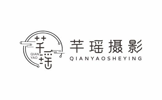 简约线条艺术摄影logo设计