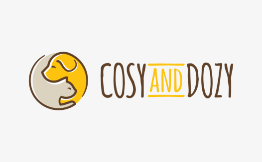 温馨宠物logo设计:Cosy and Dozy