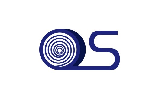 简洁现代的OS字母标志设计