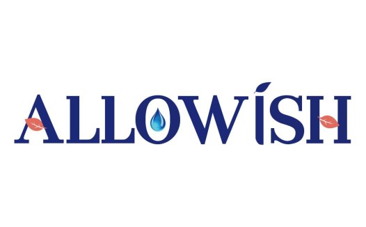 水滴与叶子元素的现代logo设计