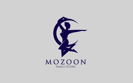 舞蹈工作室logo设计:优雅舞者形象
