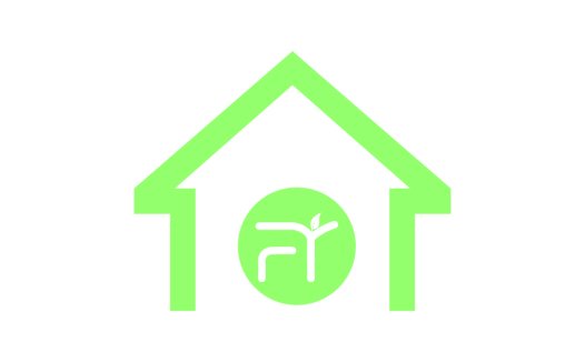 绿色生态房屋logo设计