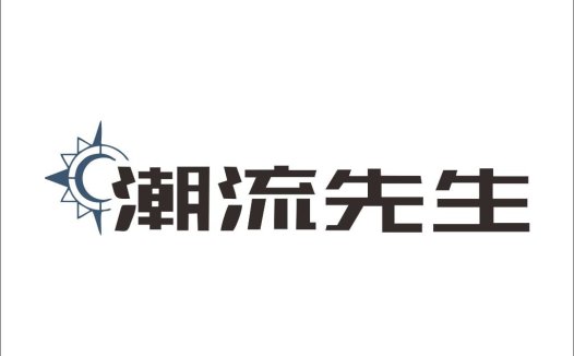现代简洁风格的潮流先生logo设计