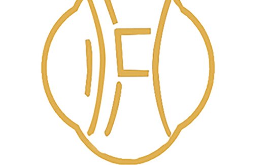 简约圆圈内文字logo设计
