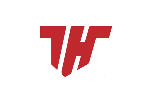 现代简约红色字母T Logo设计