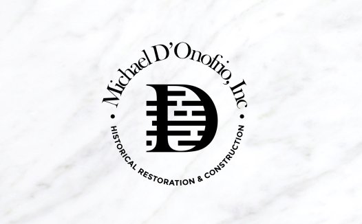 简约复古风Logo设计:Michael D'Onofrio, Inc