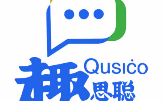 趣思聪logo设计:简洁对话框与创意文字结合