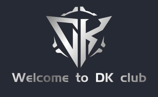 DK Club Logo设计:现代简约风格